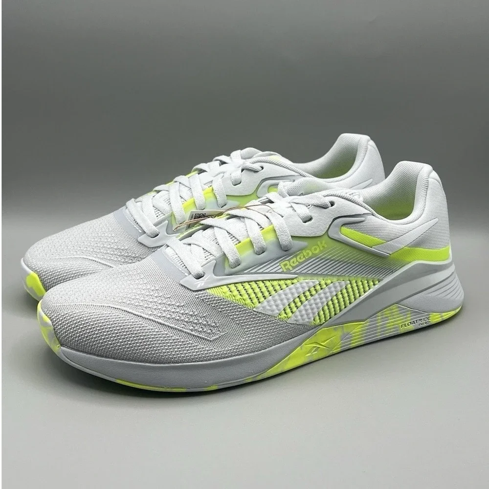 Reebok Nano X4 Lime Green Crossfit Training Shoes - Men's Size 10.5 NEW